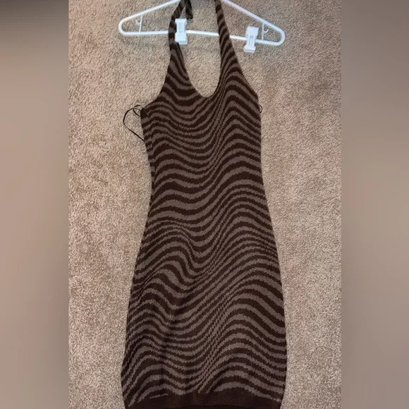 H&M | Dresses | Knit Halterneck Dress | Poshmark